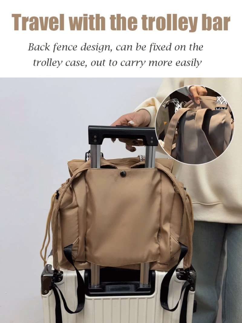 Backpack Diaper Bag - 여성용 다기능 백팩 여행용 정리 가방