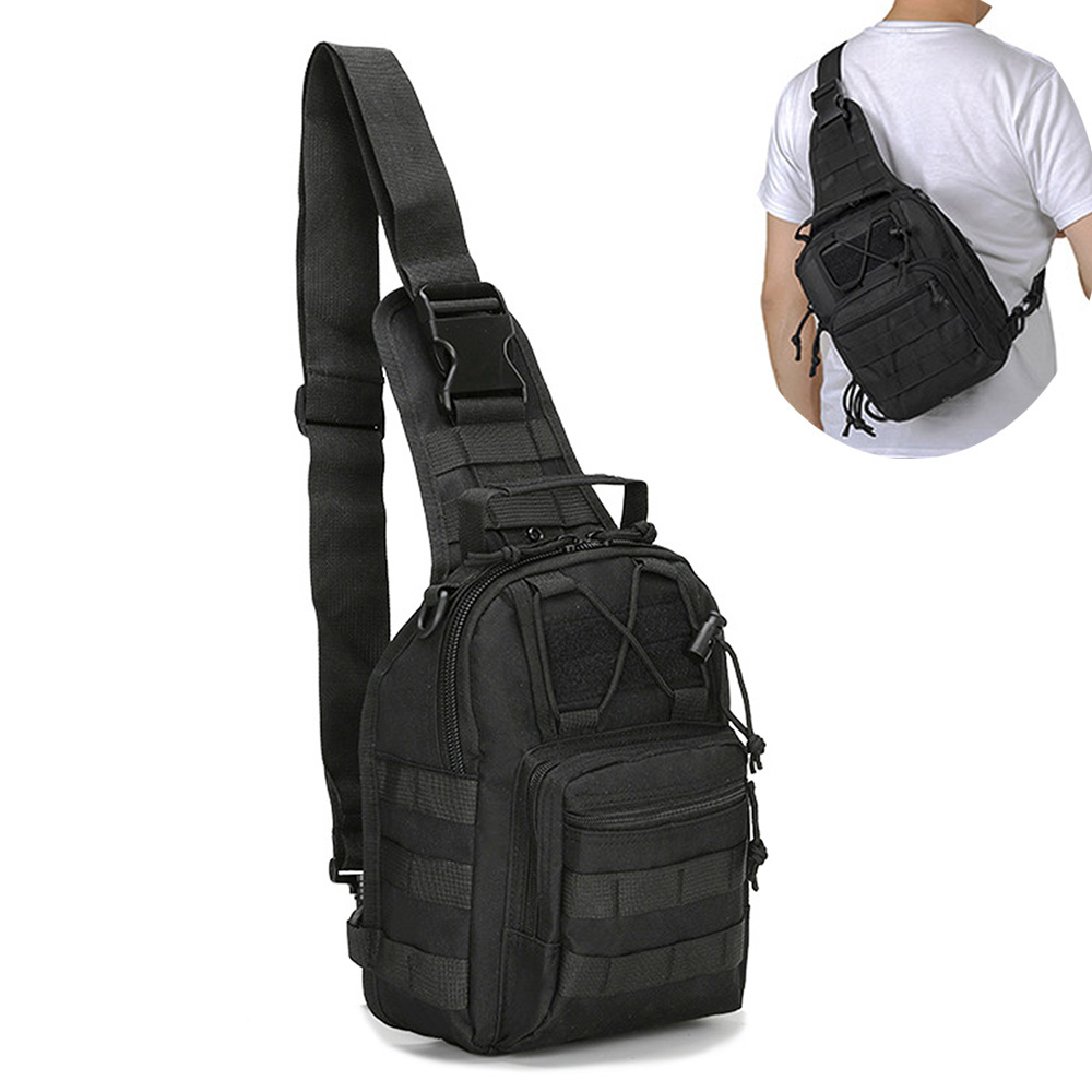 남성용 크로스바디 슬링 백팩 숄더 체스트 백 여행 야외 - Rucksack Military Style 리뷰 및 가격