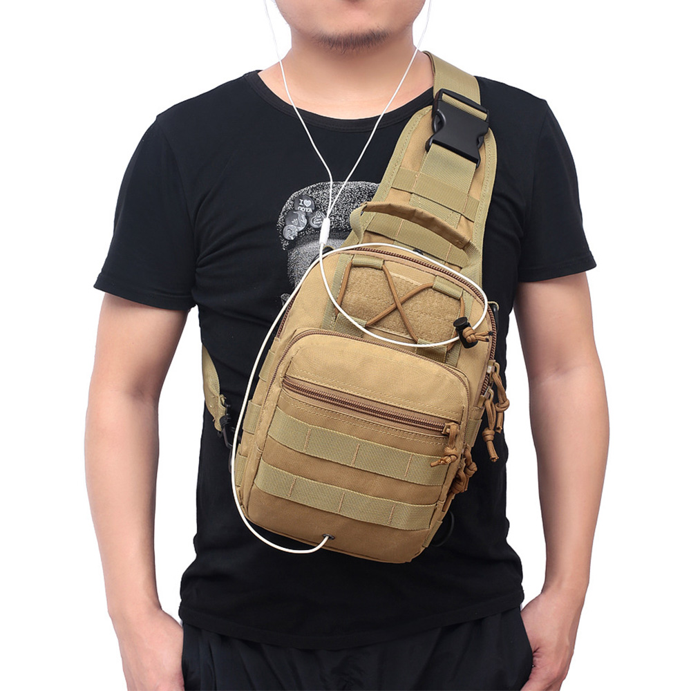 남성용 크로스바디 슬링 백팩 숄더 체스트 백 여행 야외 - Rucksack Military Style 리뷰 및 가격