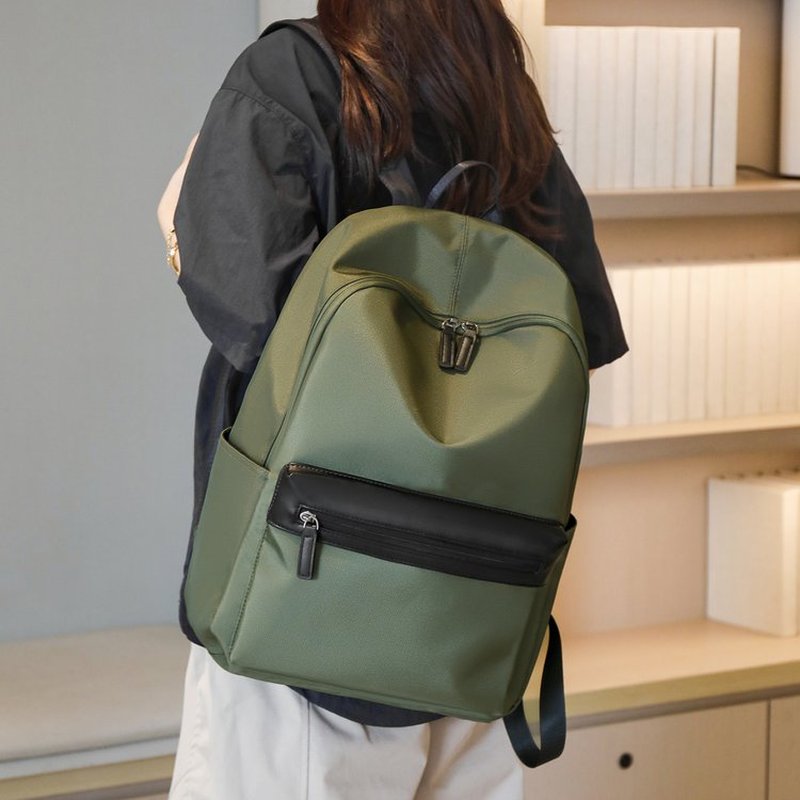 대용량 블랙 캐주얼 백팩, 방수 나일론 스쿨백, 다중  - Canvas Backpack Casual 리뷰 및 가격