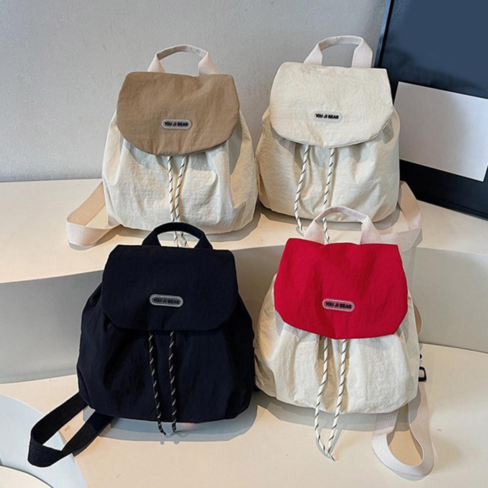 여성용 나일론 백팩 경량 한국 스타일 학교 백팩 캐주얼 - Canvas Backpack Casual 리뷰 및 가격