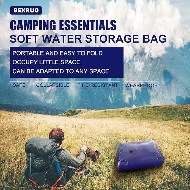 PVC 물 저장 가방 새로운 소프트 물탱크 물 저장 용 - Hydration Pack Outdoor 리뷰 및 가격